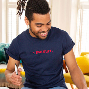 Not On The High Street Men's Feminist tshirt