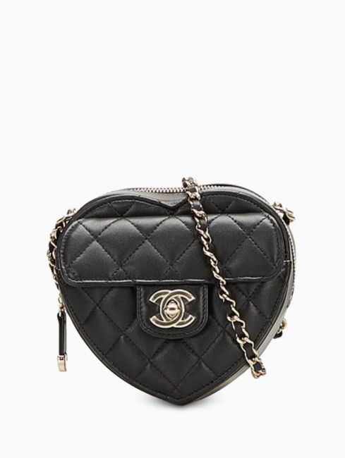 best heart shaped bags vintage chanel