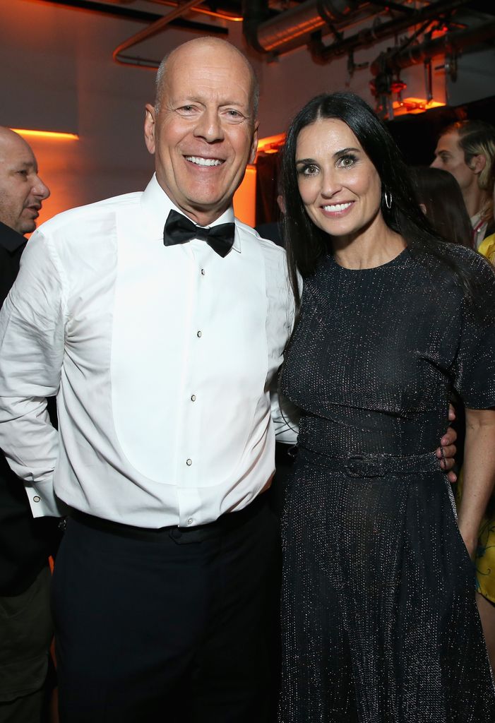 Bruce Willis and Demi Moore attend the after party for the Comedy Central Roast of Bruce Willis at NeueHouse on July 14, 2018 in Los Angeles, California.