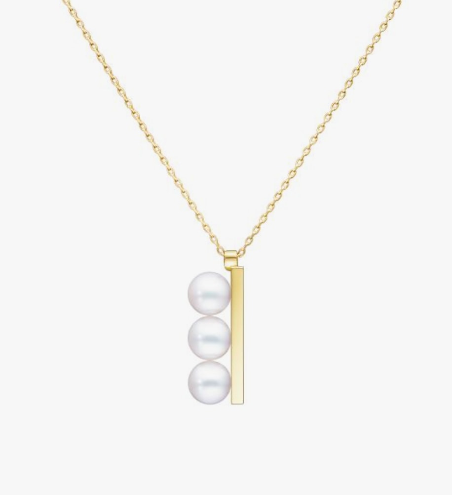 Tasaki pearl pendant necklace