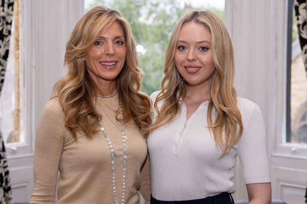 tiffany trump and her mother marla maples