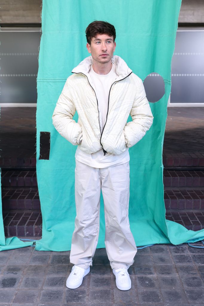 Barry Keoghan attends the Burberry Summer 2025 show during London Fashion Week at The National Theatre on September 16, 2024 in London, England. (Photo by Dave Benett/Getty Images for Burberry)