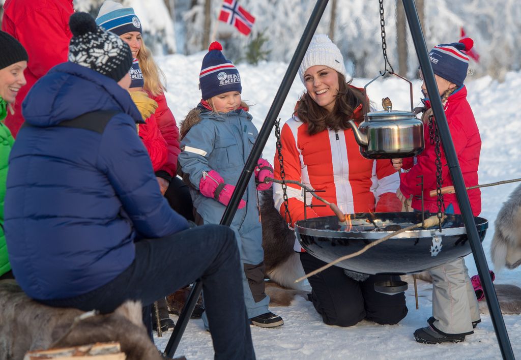 Prince William and Princess Kate attended an event organised by the Norwegian Ski Federation in 2018 