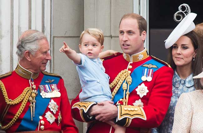 prince george heir to throne