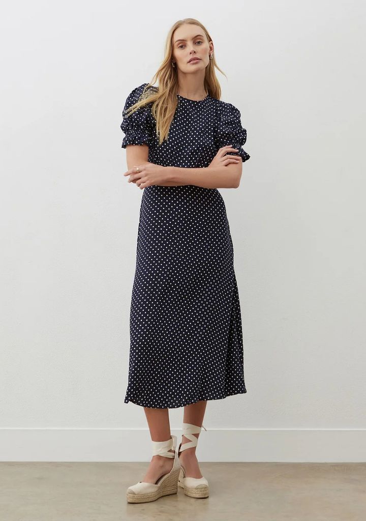 Finery polka dot dress