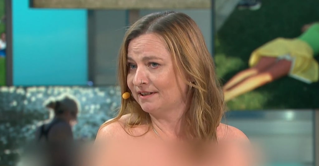 Naturist Helen Berriman appeared in the nude on Good Morning Britain