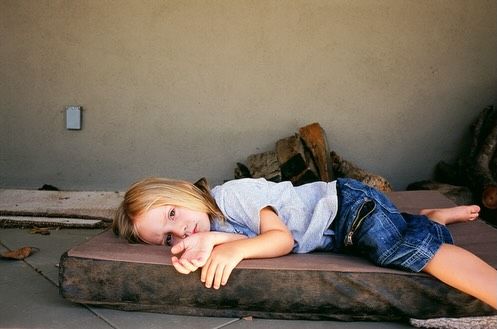 Ryder Robinson as a kid