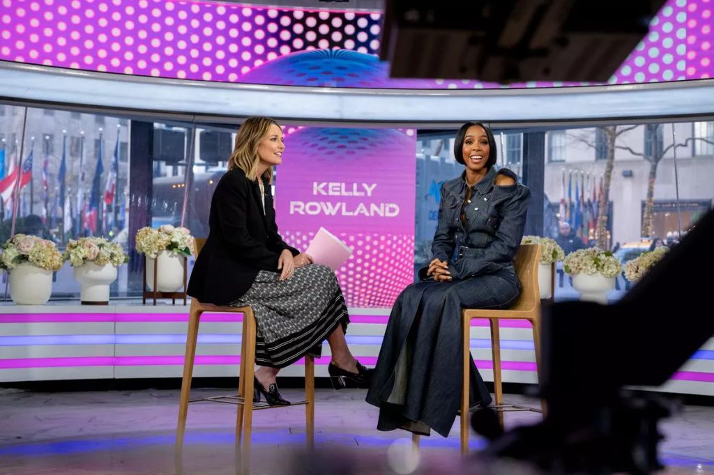 Kelly Rowland on the Today Show