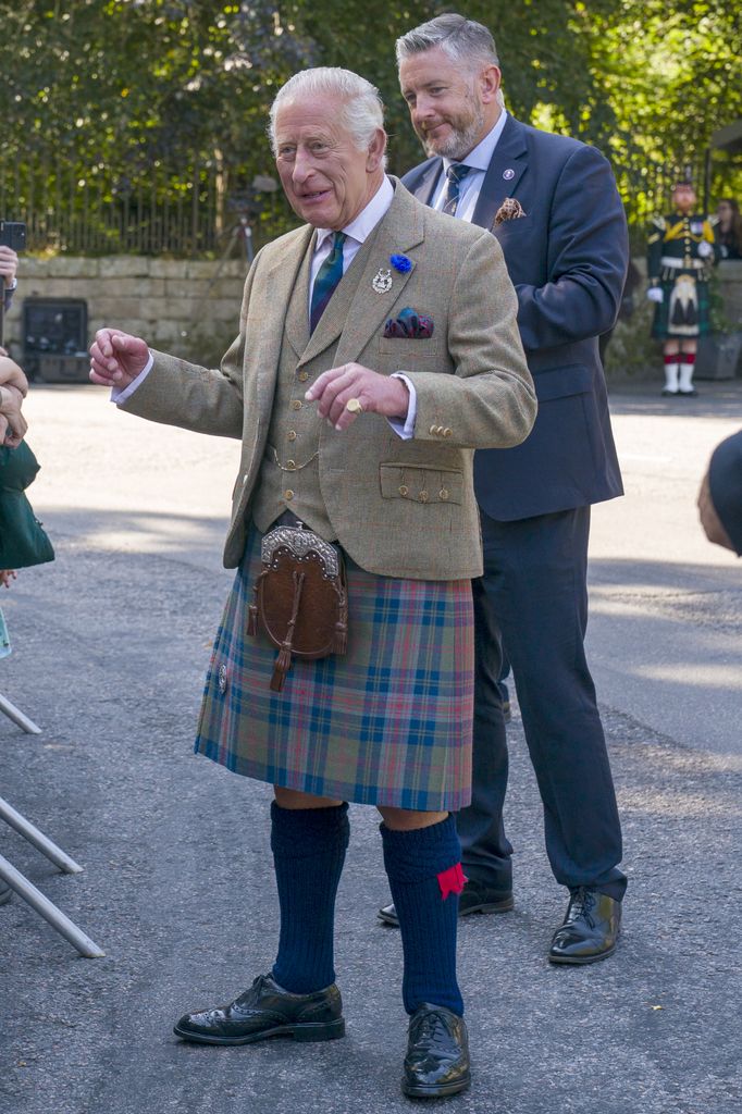 King Charles greets public as he takes up residence at Balmoral