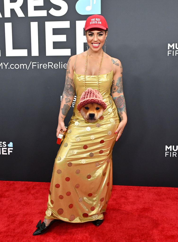 Joy Villa participa do 67º Grammy Awards na Crypto.com Arena em 2 de fevereiro de 2025 em Los Angeles, Califórnia.