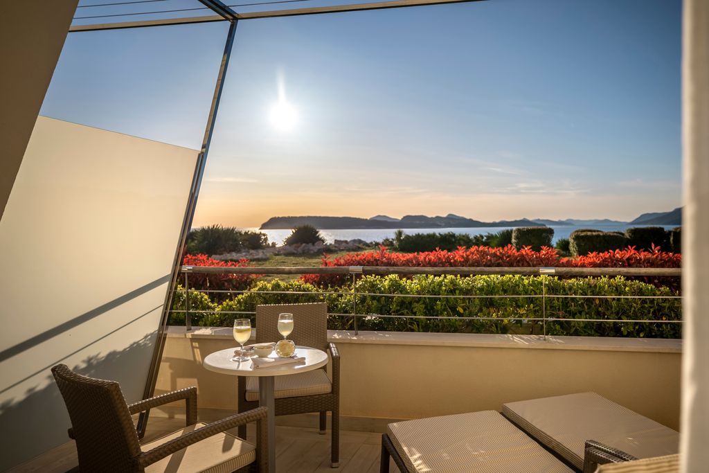 President Hotel Valamar in Dubrovnik, Croatia - photo of balcony