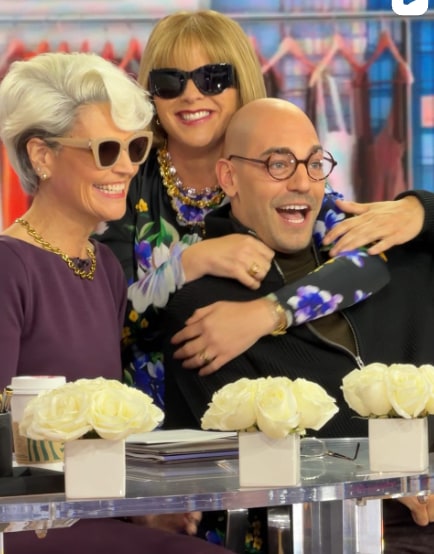 Jenna Bush Hager, Savannah Guthrie, and Matt Rogers on Halloween