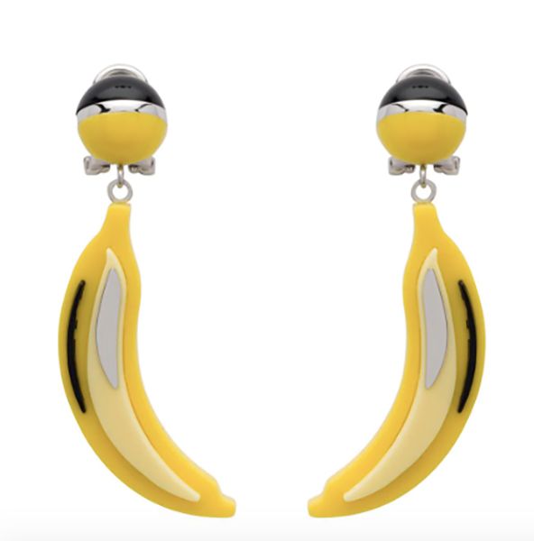Prada Pop banana earrings