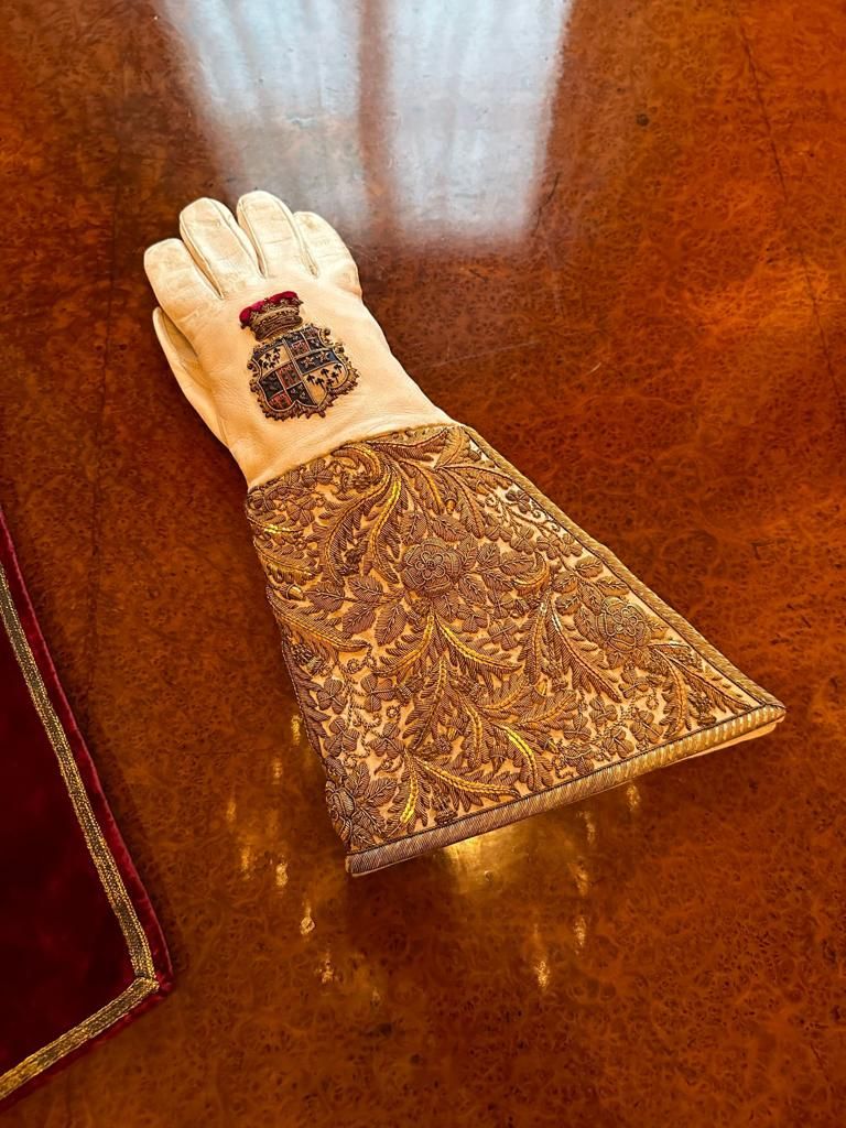 King Charles coronation glove