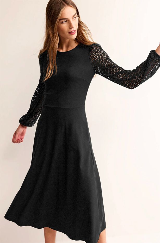 Boden black dress