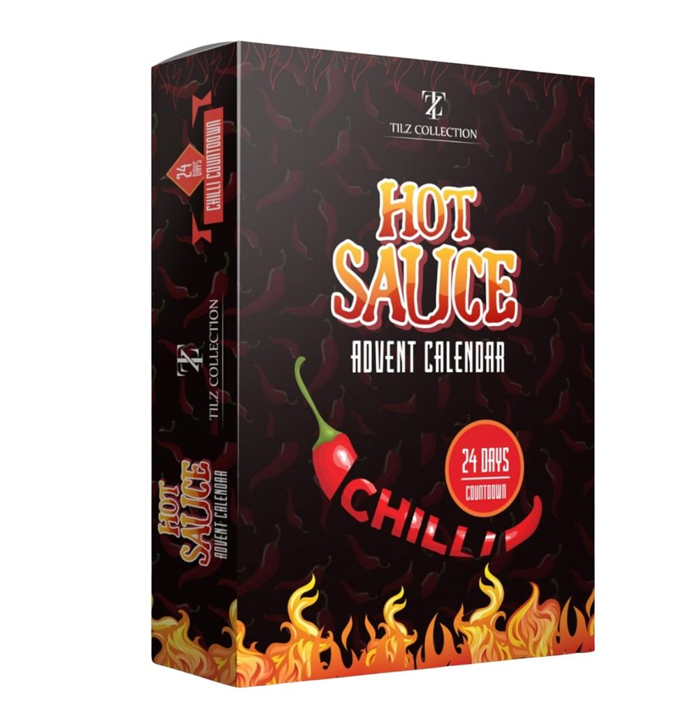 24 Days Chilli Sauce Advent Calendar