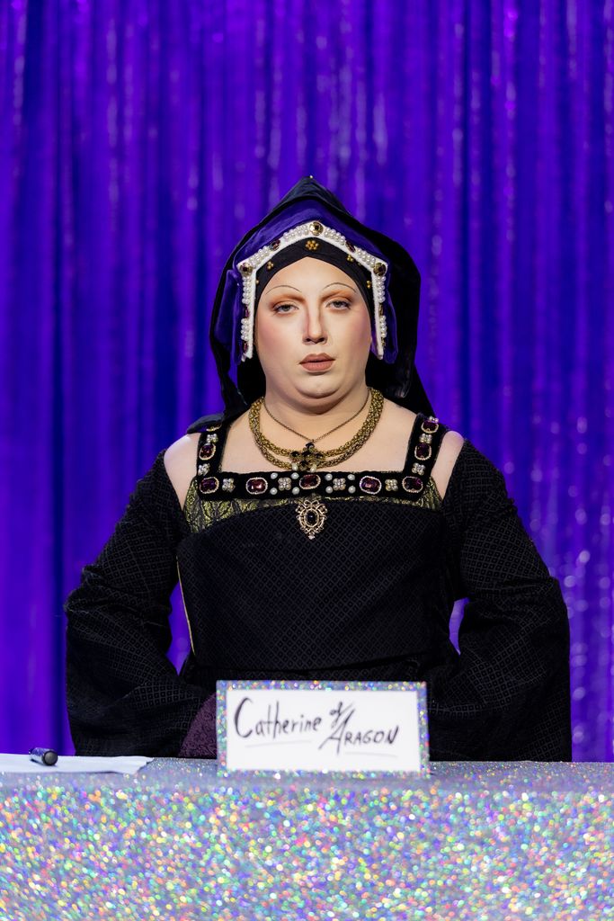 Choriza May impersonating Catherine of Aragon