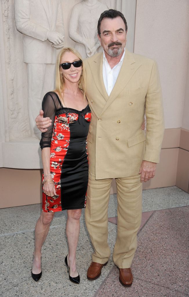 Tom Selleck and wife Jillie Mack arrive at the "Blue Bloods" Special Screening 