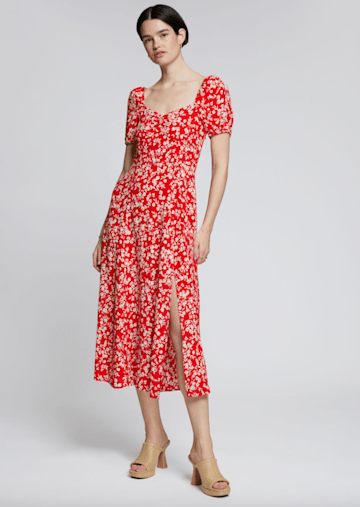 & Other Stories red floral dress