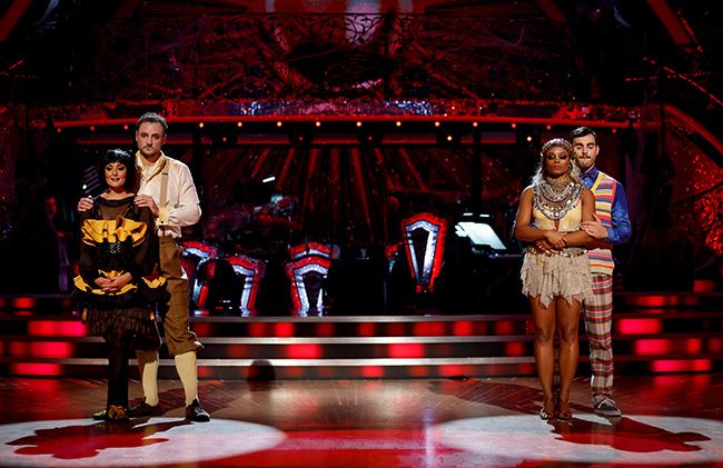 James Bye and Fleur East dance off