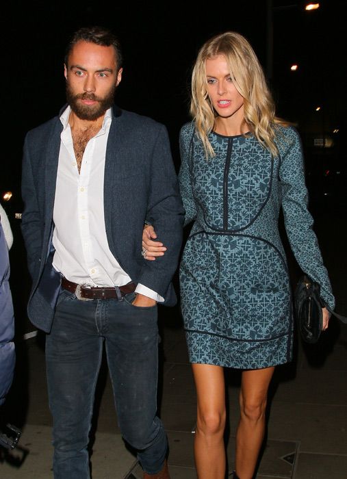 James Middleton and Donna Air smitten on Kensington night out HELLO!
