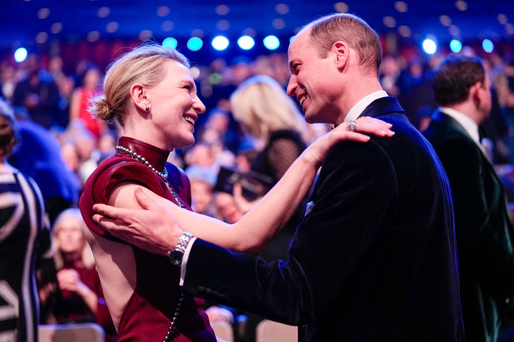 Cate and William shared a moment