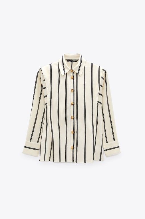 Zara - Striped Rustic Shirt