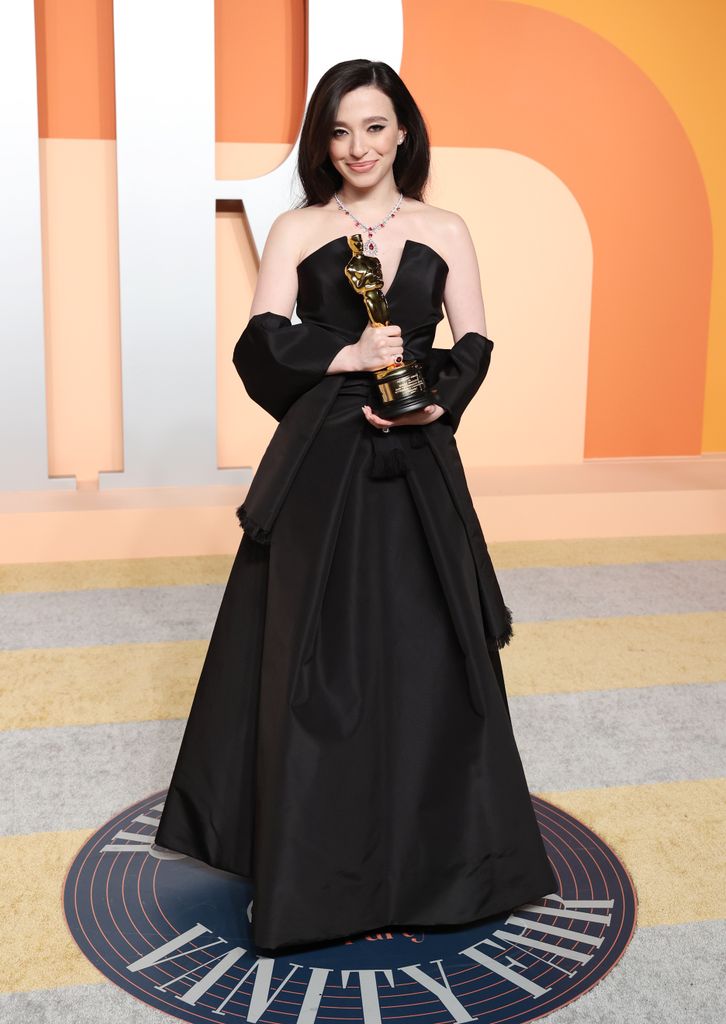 Mikey Madison at the 2025 Vanity Fair Oscar Party Hosted By Radhika Jones held at Wallis Annenberg Center for the Performing Arts on March 02, 2025 in Beverly Hills, California