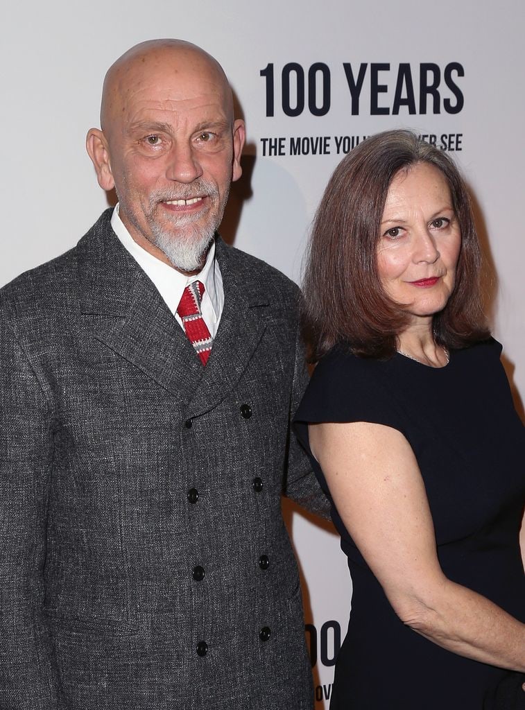 photo of john malkovich and partner nicoletta peyran 