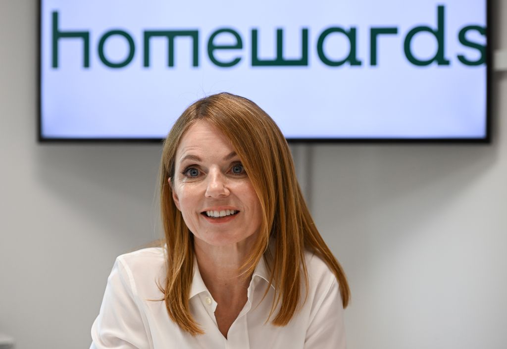 Geri Horner at Homewards launch, Newport