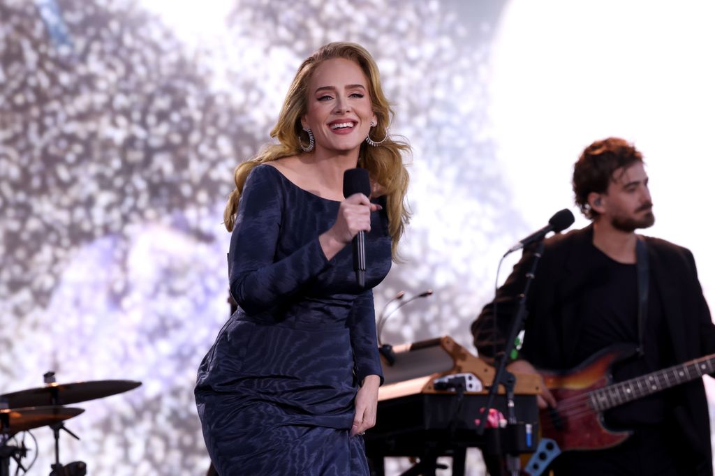 Adele performs onstage at Messe MÃ¼nchen on August 02, 2024 in Munich, Germany.