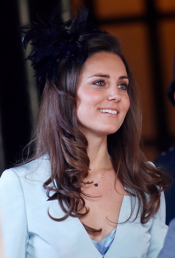 Princess Kate in blue