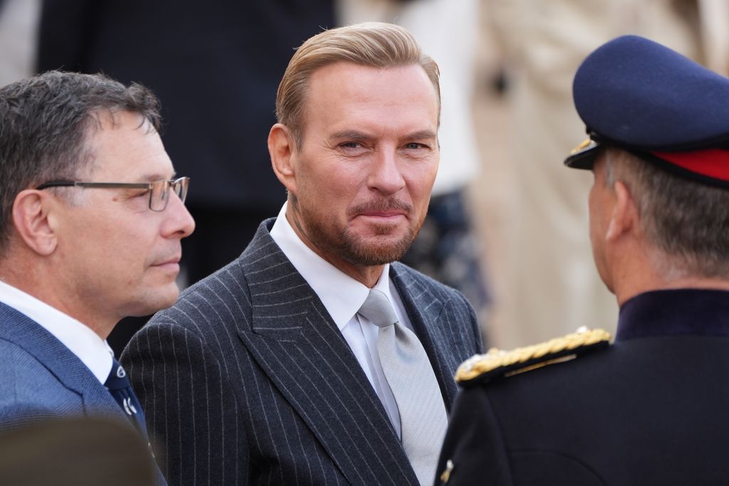 Matt Goss arrives for the Trooping the Colour ceremony at Horse Guards Parade