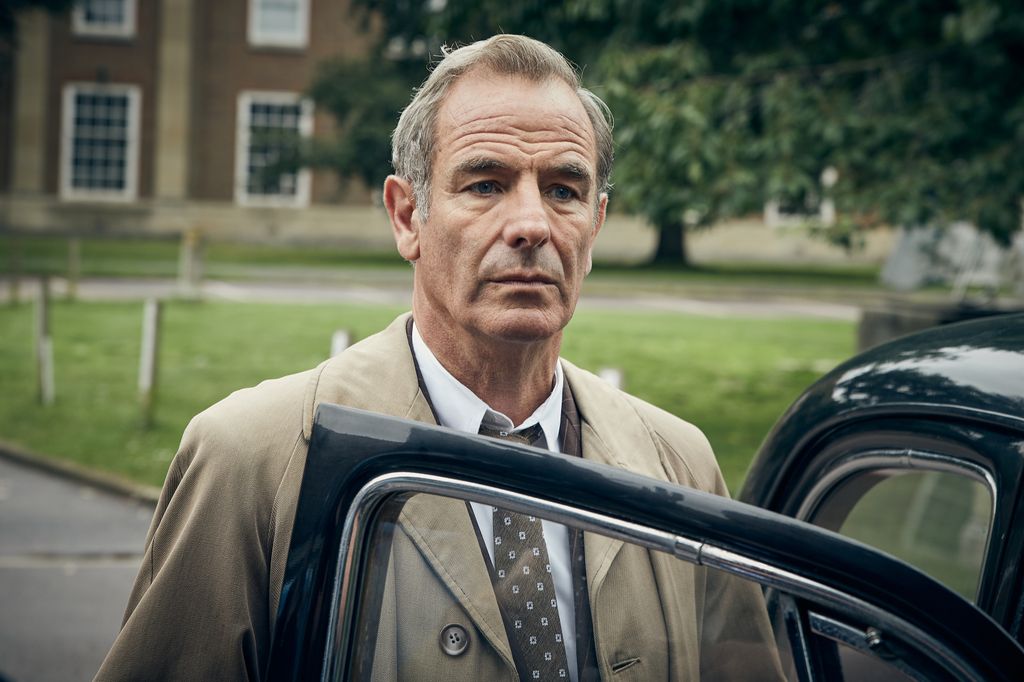 Robson Green as Geordie Keating in Grantchester