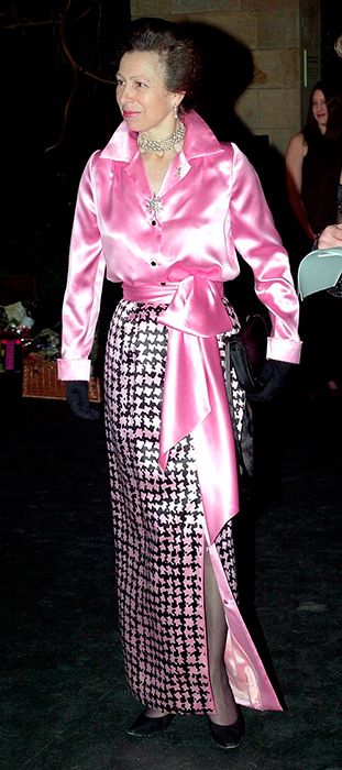 princess anne pink outfit