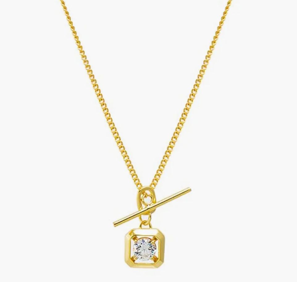 Nordstrom T-bar toggle necklace