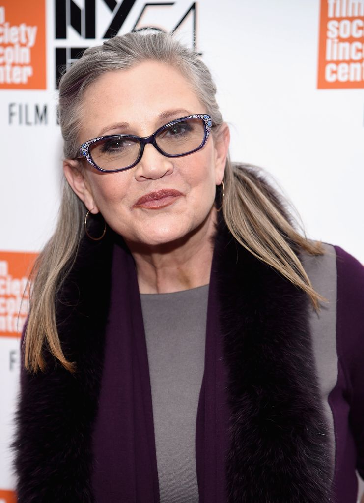 Carrie Fisher died in 2016