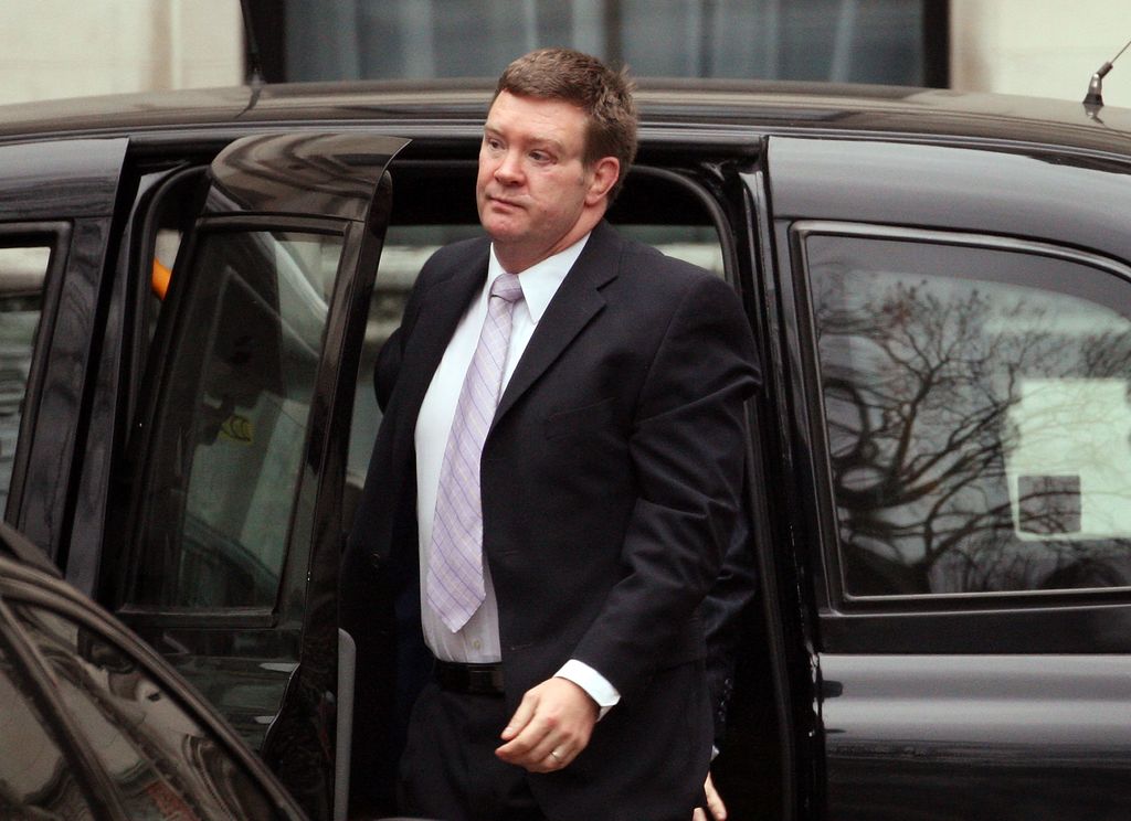 Trevor Rees, former body guard to Diana, Princess of Wales, arrives at the inquest into her death at the High Court on January 24, 2008 in London, England