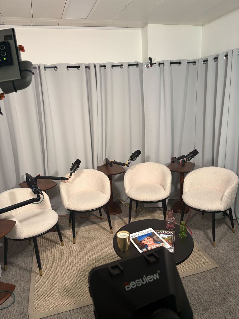 HELLO!'s A Right Royal Podcast studio