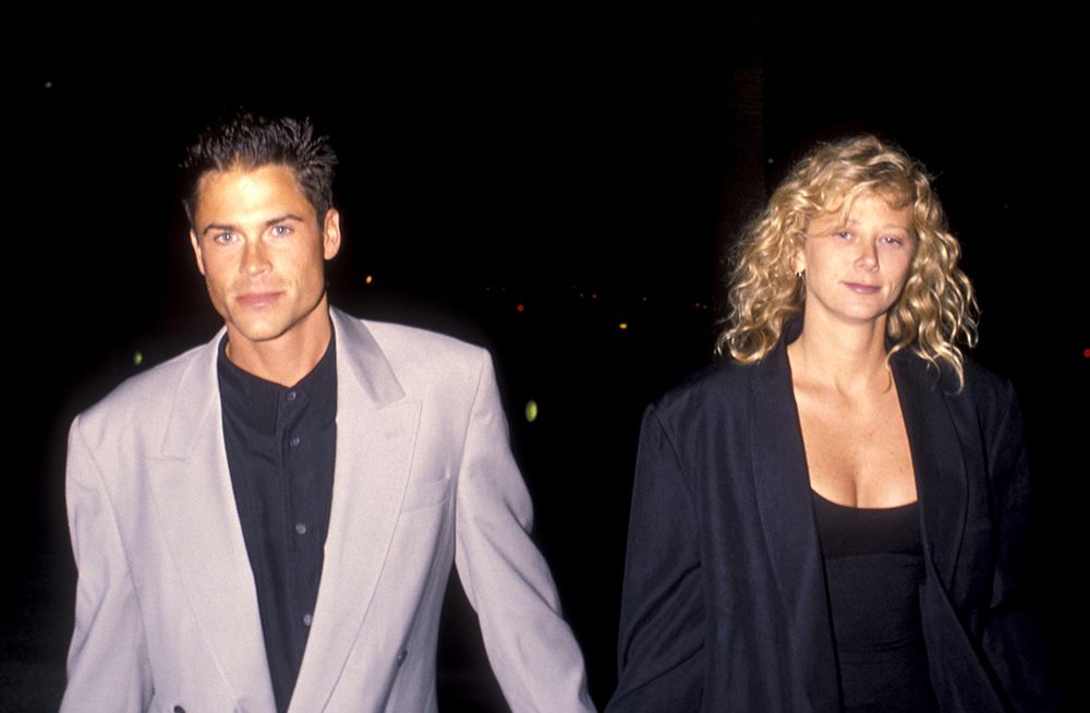 Rob and Sheryl Berkoff attend the Wild At Heart premiere in 1990
