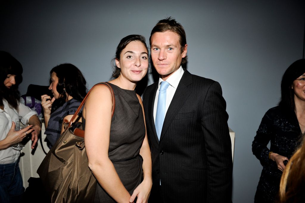 Felicity Thornhill and Harry Blakelock attend JOE COLEMAN AUTO-PORTRAIT at Dickinson New York on October 28, 2010 in New York City
