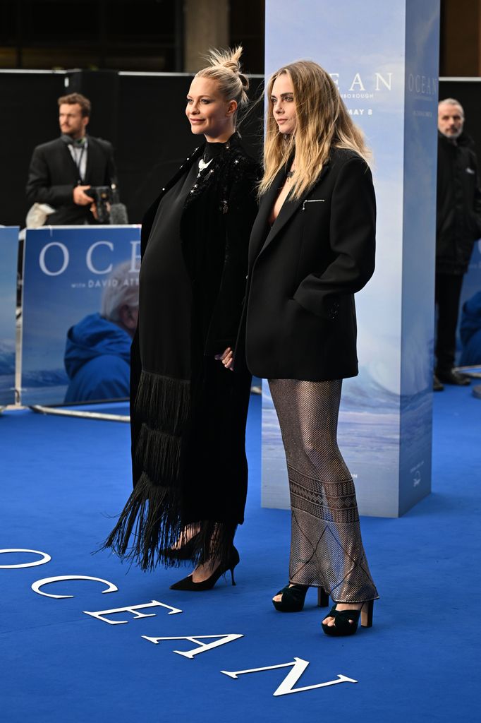Poppy and Cara Delevingne