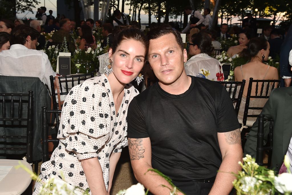 Hilary Rhoda and Sean Avery attend The Battery Conservancy Presents John Demsey With The Battery Medal For Corporate Leadership at The Battery on June 19, 2018 in New York City
