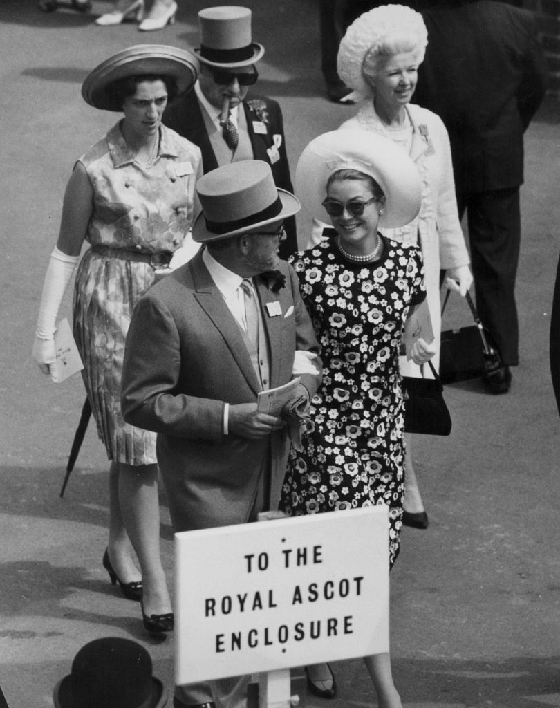 Prince Rainier of Monaco and Princess Grace Kelly attending the Royal Meeting at Ascot, Berkshire, June 14th 1966. (Photo by Central Press/Archive Photos/Getty Images)