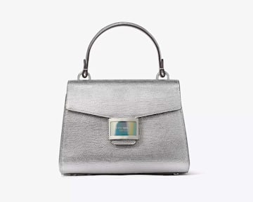 Silver Kate Spade Katy Bag