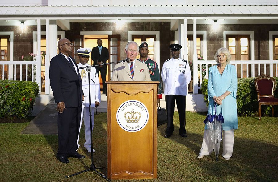prince charles camilla Reception at Government House