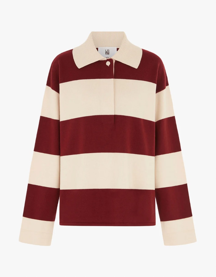 LB Ester Knitted Polo Sweater
