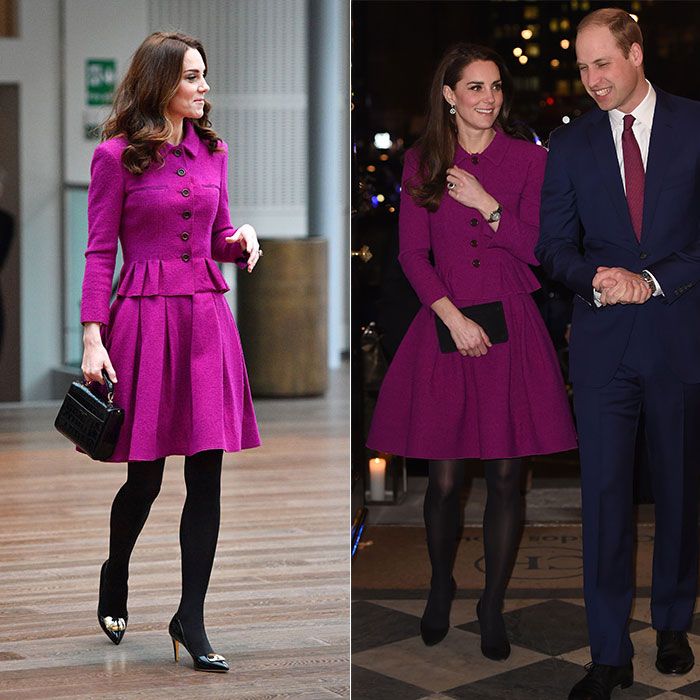 kate middleton purple