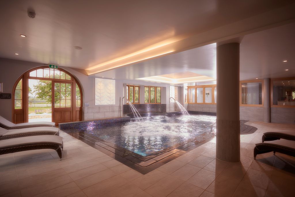 pool at spa