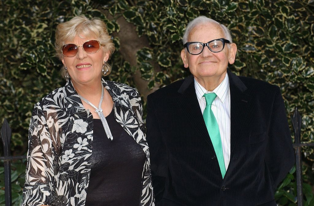 Ronnie Barker with his wife, Joy Tubb
